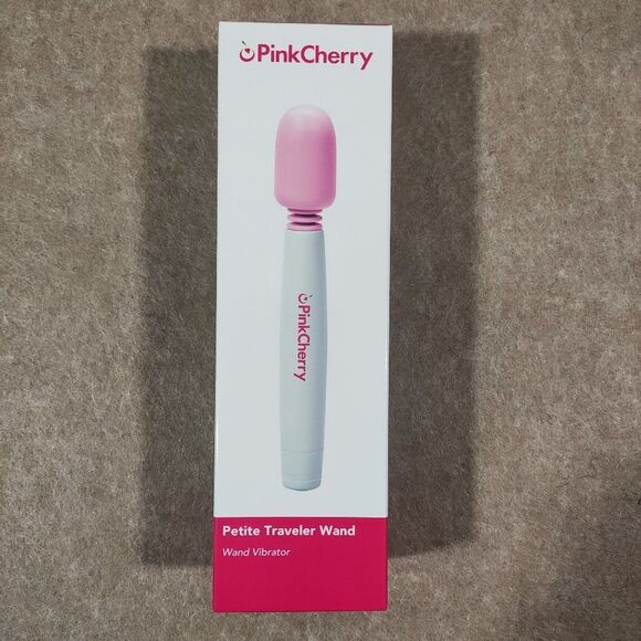 Pink Cherry Handheld Travel Massager Wand #1 - Picture 3 of 5